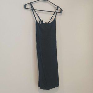 Venus, Black Dress with Built-in Bra